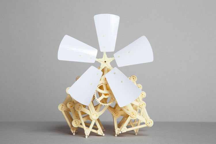 Interesting and Creative Gift for Birthday Holiday HEYZLASS Mini Strandbeest Model Kit Wind Power DIY-Beast 