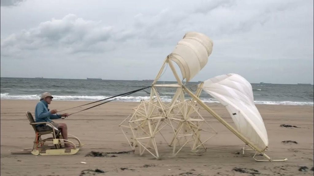 Strandbeest テオ・ヤンセン THEO JANSEN Home - Strandbeest